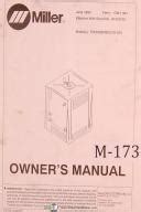 Miller Thunderbolt 225, Arc Welder, Owner's Manual Year (1992) - $14.00 : Machinery Manuals ...