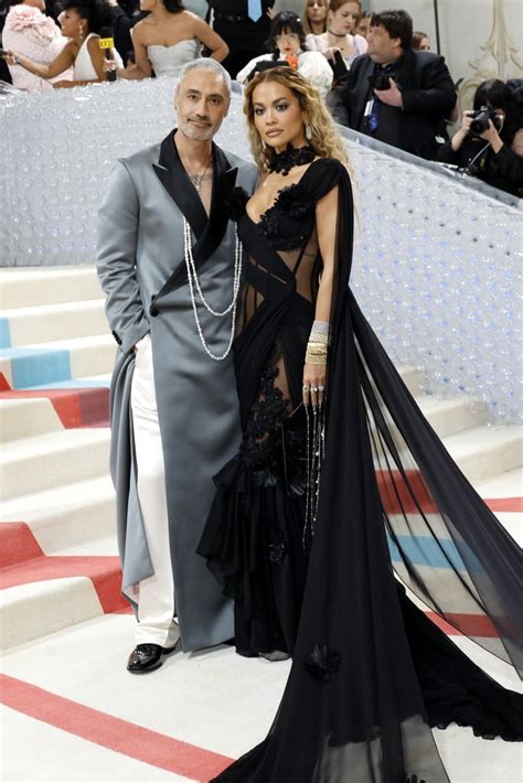 Taika Waititi and Rita Ora at the 2023 Met Gala | Met Gala 2023 Red Carpet Fashion | POPSUGAR ...