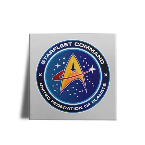 Azulejo Decorativo Star Trek Star Fleet Command em Promoção na Americanas