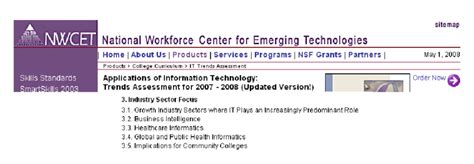 Influential application areas for computer science identified by the ...