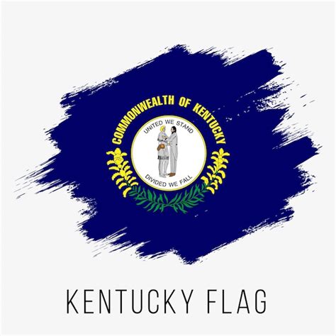 Premium Vector | USA State Kentucky Vector Flag Design Template. Kentucky Flag for Independence Day