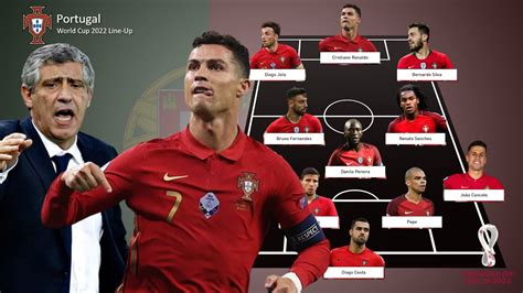 PORTUGAL POTENTIAL LINEUP FOR WORLD CUP 2022 | ft. RONALDO, FERNANDES... | WORLD CUP QATAR - YouTube