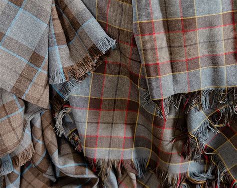 Wallace Tartan Scarf Pure Scottish Lambswool - Etsy