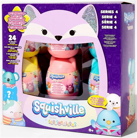 Squishmallows Squishville! (Series 4 Random) Mystery Mini Plush Pack ...