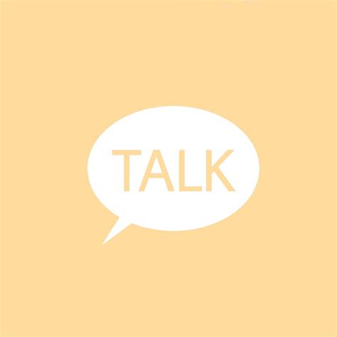 Kakao talk logo yellow astethic in 2022