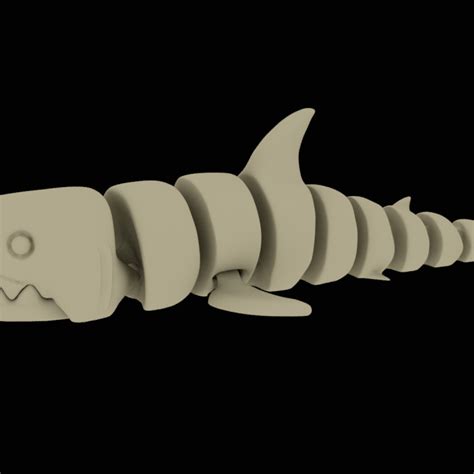 3D Printable Shark by yassine bakhane