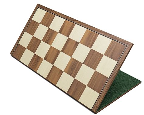 16.75 inch Folding Walnut Chess Board (RCB121) | Regency Chess UK