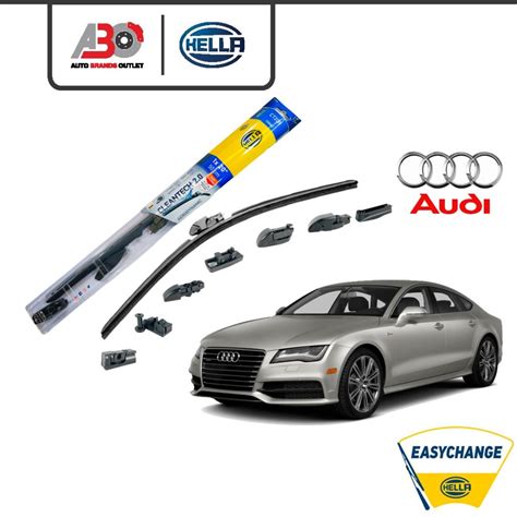 HELLA Nanotechnology Wiper Blades Set Audi A7 All Gen - auto2u