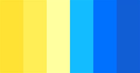 Yellow And Blue Color Scheme » Blue » SchemeColor.com