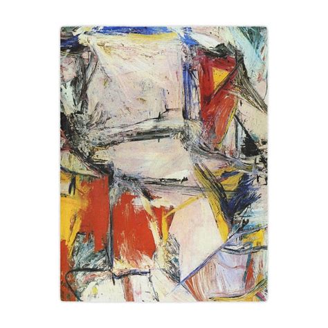 Interchange by Willem de Kooning Art Blanket – The Mob Wife