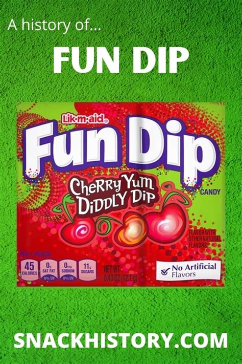 Fun Dip (History, FAQ, Nutrition & Pictures) - Snack History