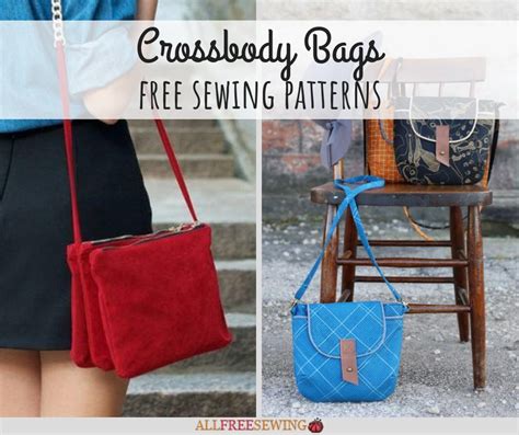 11 Free Crossbody Bag Sewing Patterns | AllFreeSewing.com