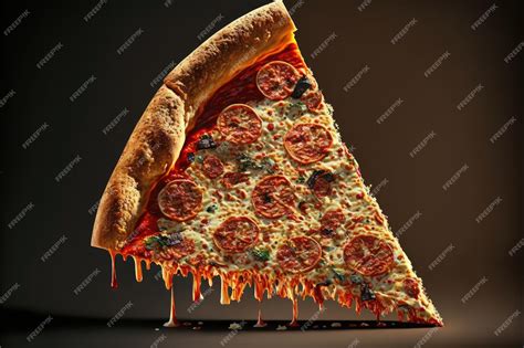 Premium Photo | A slice of pizza