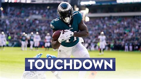 AJ Brown gets second touchdown against Tennessee Titans with absurd ...