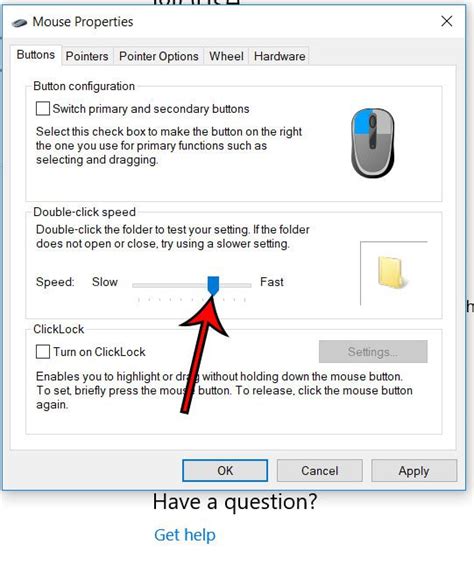 How to Change Your Double Click Mouse Speed in Windows 10 - Solve Your Tech