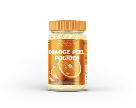 Orange Peel Powder 70g - HILLTTEN NATURALS