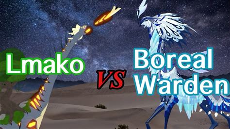 LMAKOSAURUODON VS BOREAL WARDEN - Creatures of Sonaria - YouTube