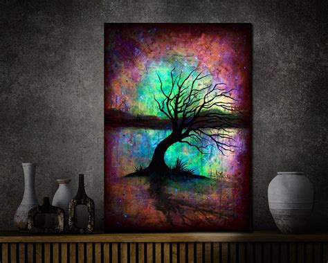 Acrylic Tree Paintings