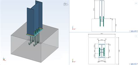 Steel Connections Designer - Base Plate | GRAITEC