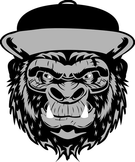 Gorilla SVG, Laser Cut Files Svg Vector Cnc Router Cut Files Cnc Files ...