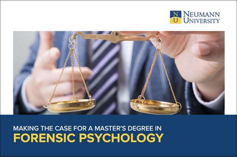 Making the Case for a Master's Degree in Forensic Psychology