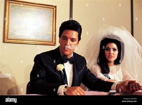 Elvis Presley And Priscilla Presley Wedding