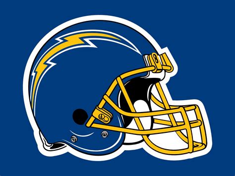 Clip art of San Diego Chargers Helmet Logo free image download