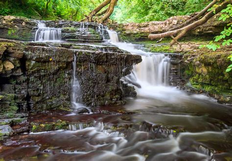 A Cascade waterfall, Lynn Falls, Caaf Water, Lynn Glen, Da… | Flickr