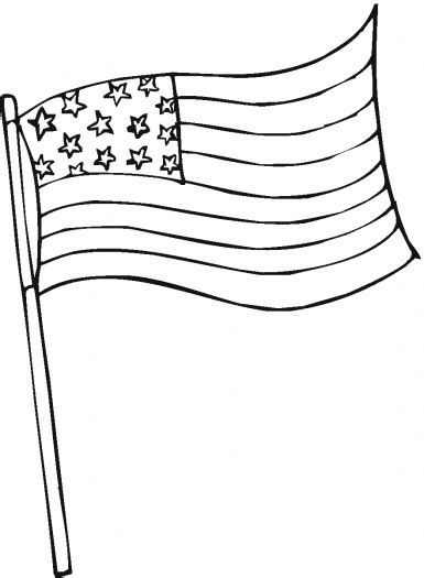 American Flag Coloring Pages - Best Coloring Pages For Kids