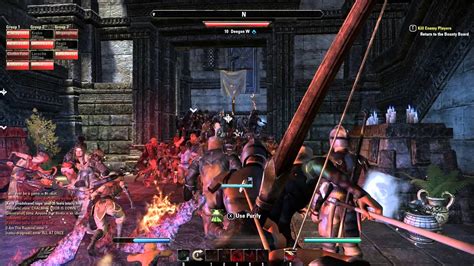 Elder Scrolls Online Gameplay: PVP - MASSIVE, STORMING THE KEEP. Elder ...