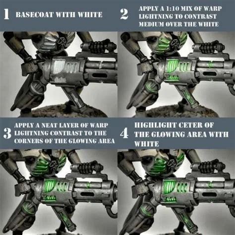 How to Paint Necrons Fast and Easy (Photo Tutorials) - Tangible Day | Warhammer paint, Warhammer ...