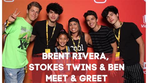 Vidcon Brent Rivera , Stokes Twins and Ben Meet & Greet - YouTube