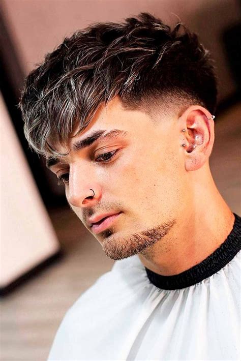 34+ mens haircut short sides long top | MohitMithian