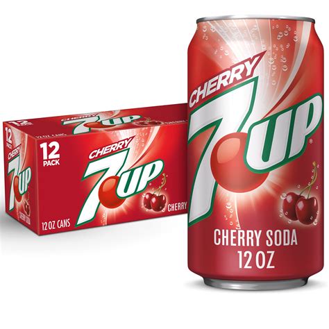 7UP Cherry Flavored Soda, 12 fl oz cans, 12 pack - Walmart.com