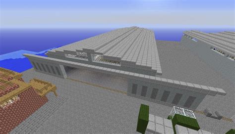 Small aircraft hangar Minecraft Map