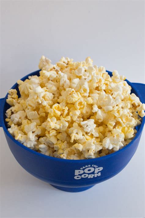 The Microwave Popcorn Popper Bowl with Lid – Pass The Popcorn