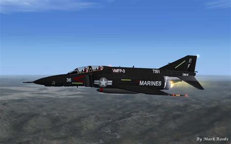 RF4 Phantom II VMFP3 - Microsoft Flight Simulator X Mod