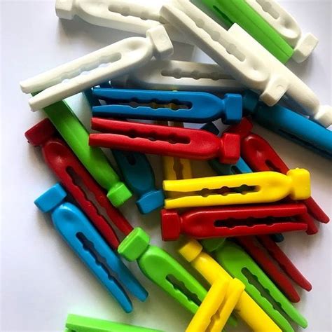 KIDS CLOTHES - Brighten up your #washing days we these Colourful #Clothes #Pegs! They’re made in ...