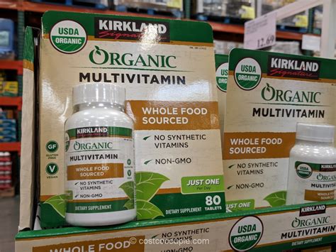 Kirkland Signature Organic Multivitamin