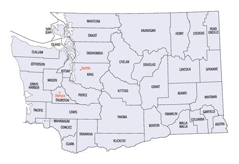 Washington County Map