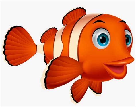 Download Clownfish Clipart Underwater - Clown Fish Cartoons | Transparent PNG Download | SeekPNG