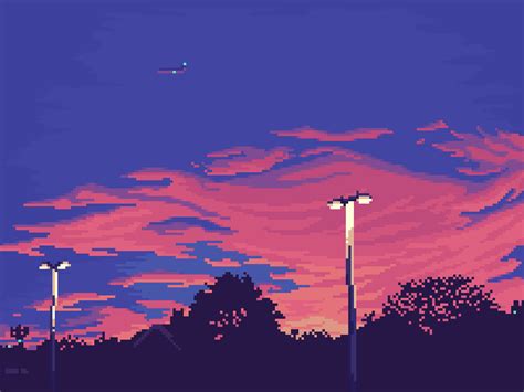 [OC]Nightfall : PixelArt | Pixel art, Aesthetic art, Pix art