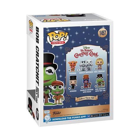 The Muppet Christmas Carol Bob Cratchit with Tiny Tim Funko Pop! Vinyl Figure #1457