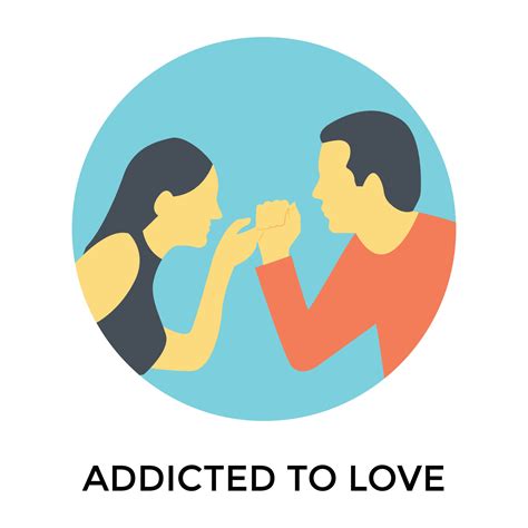 Addicted to Love 15088486 Vector Art at Vecteezy