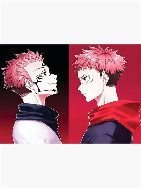 "Sukuna vs Itadori Horizontal Fan Art, Jujutsu Kaisen Fan Art Poster, Anime Home Decor" Metal ...