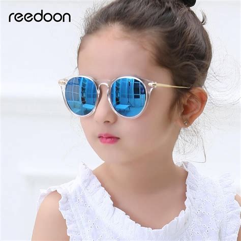 Reedoon Kids Sunglasses Fashion UV400 HD For Girls Boys infantil 2958 | Girl with sunglasses ...