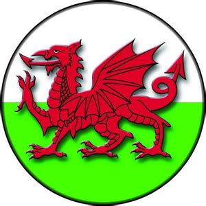 Welsh Dragon Flag Clipart | Free Images at Clker.com - vector clip art online, royalty free ...