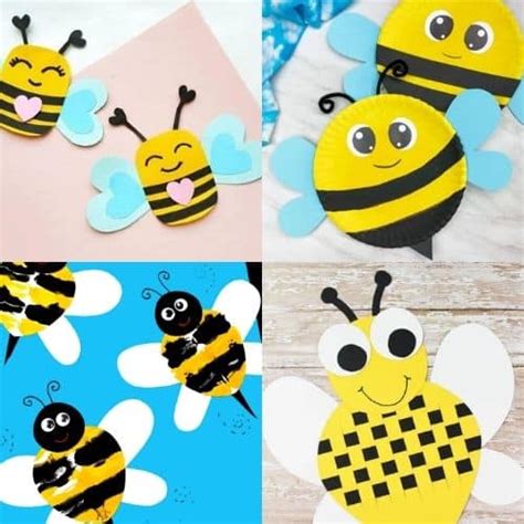 21 Amazing Bee Crafts for Kids - Simply Full of Delight