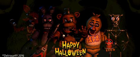 Happy Halloween from Freddy Fazbear's Pizza by Delirious411 on DeviantArt