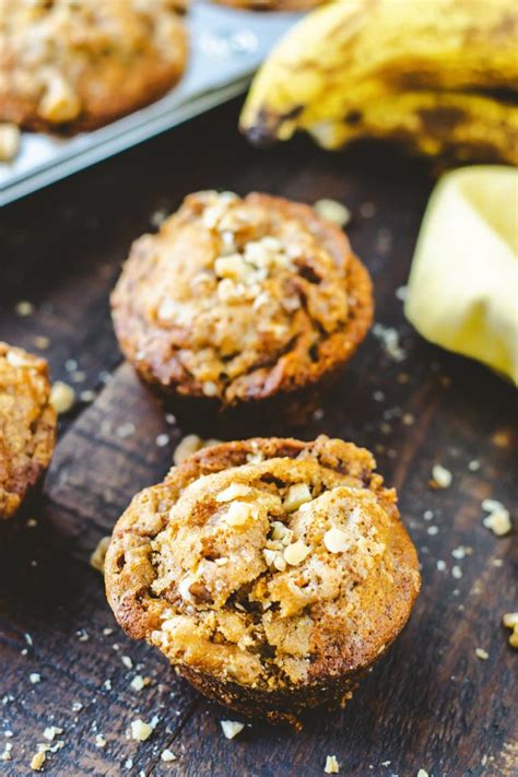 Banana Nut Muffins Recipe - Soulfully Made